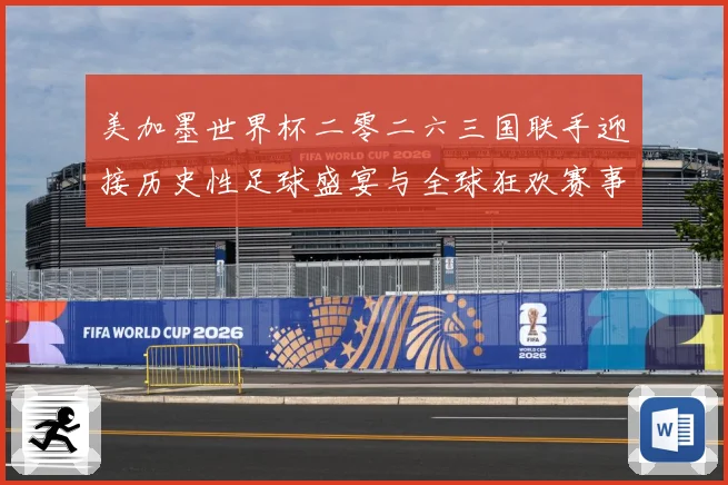 美加墨世界杯二零二六三国联手迎接历史性足球盛宴与全球狂欢赛事前瞻-深度解析